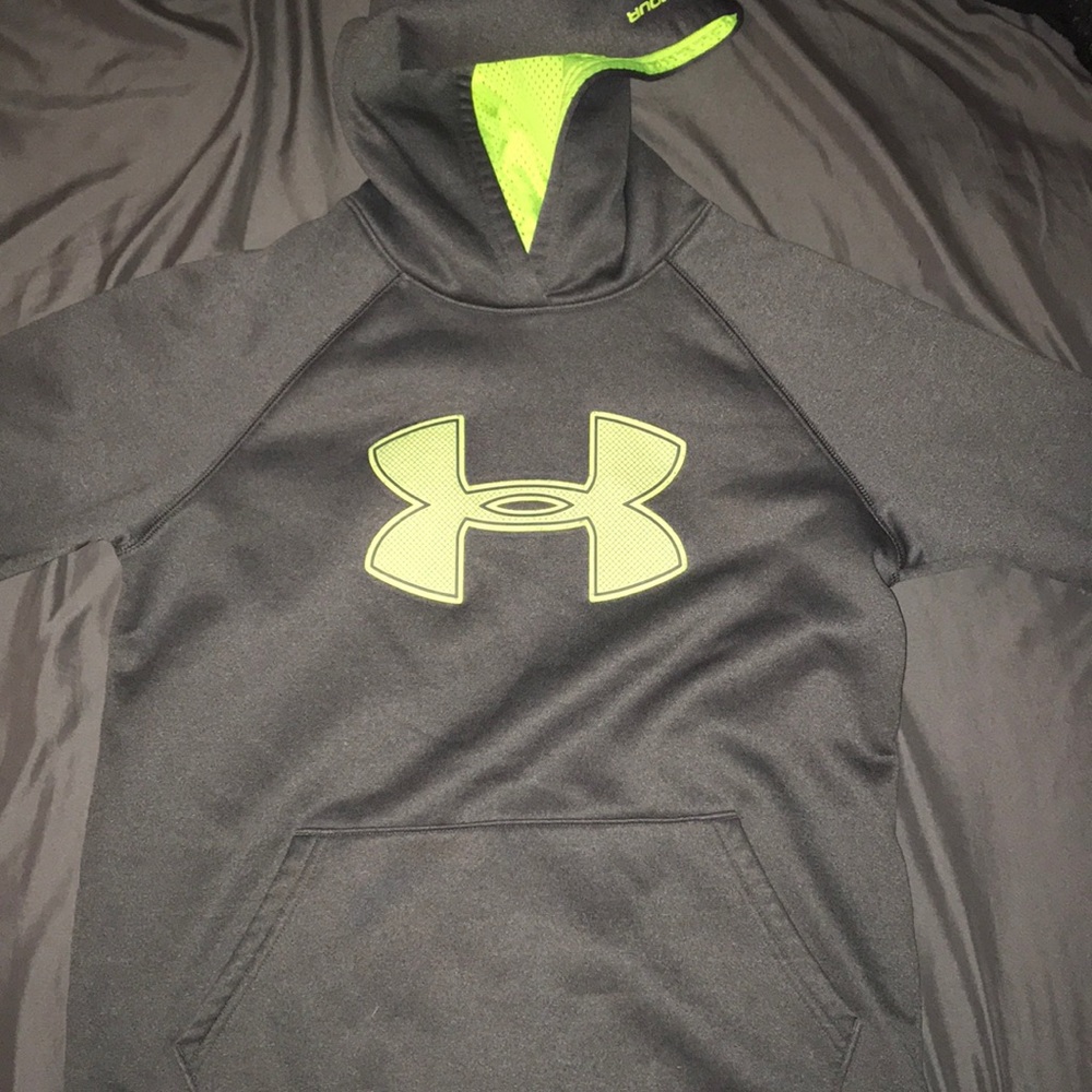 Grey under armour sweatshirt hoodie
